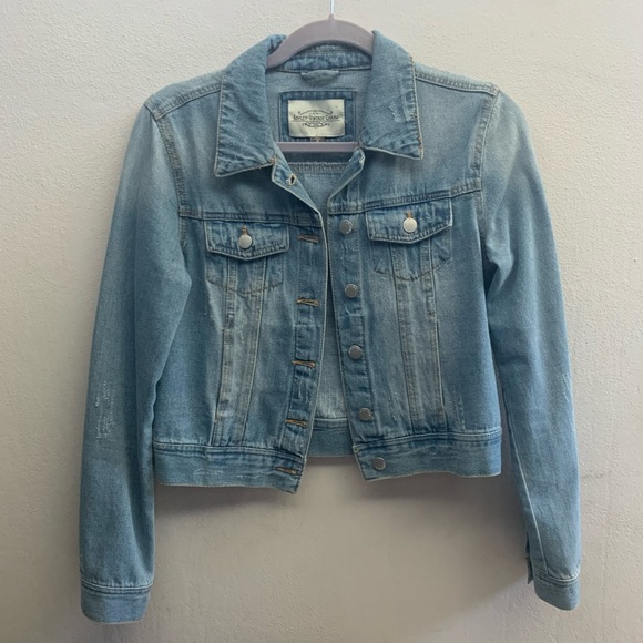Ashley Vintage Charm Jackets & Blazers - Ashley Vintage Charm Denim Jacket